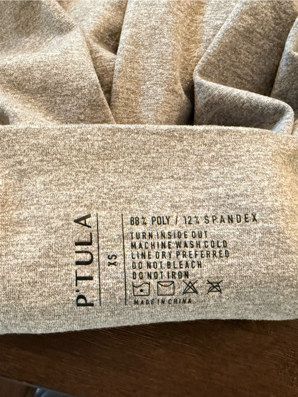 Barepro light grey leggings 23” - Picture 4 of 4